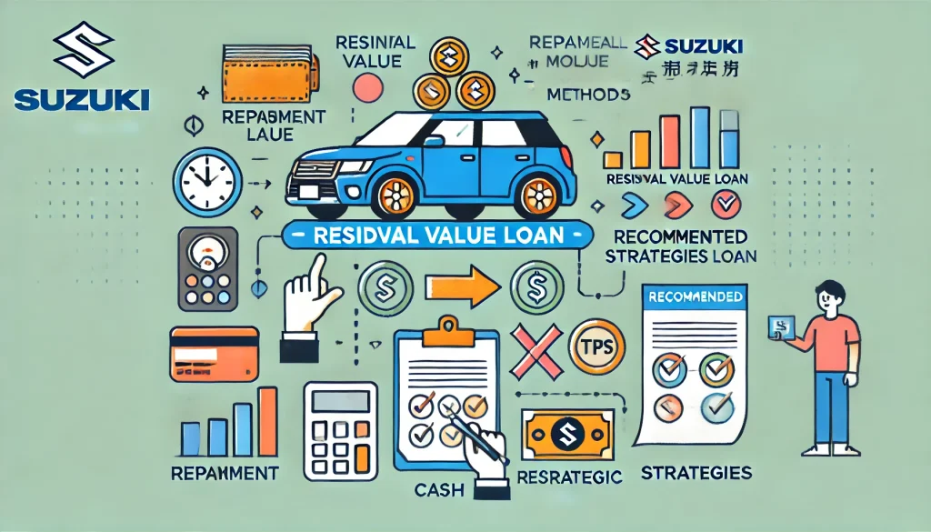 スズキの残クレ返済方法とおすすめ対策