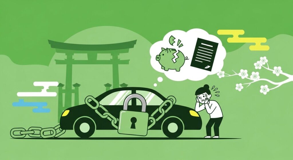 ローンが残ってる車を自己破産したらどうなる？